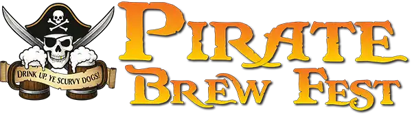 Pirate Fest Logo Gold Teeth Horizontal